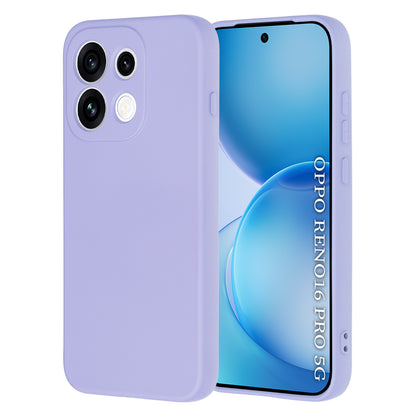 Etui na Oppo Reno16 Pro, Techsuit, SoftFlex, Jasnofioletowe