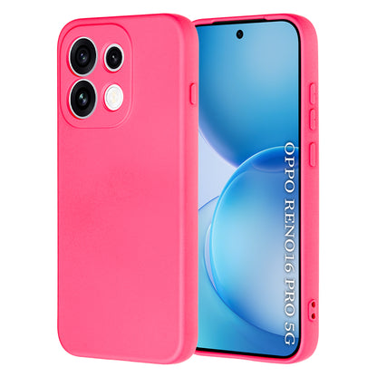 Etui na Oppo Reno16 Pro, Techsuit, SoftFlex, Ciemnoróżowy