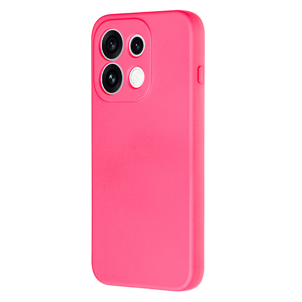 Etui na Oppo Reno16 Pro, Techsuit, SoftFlex, Ciemnoróżowy