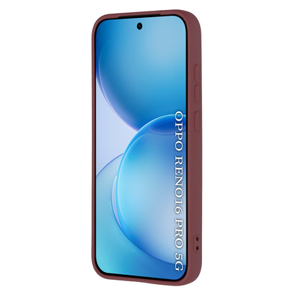 Etui na Oppo Reno16 Pro, Techsuit, SoftFlex, Wiśniowy