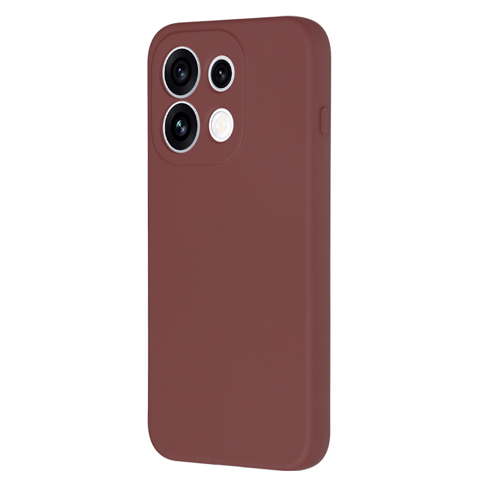 Etui na Oppo Reno16 Pro, Techsuit, SoftFlex, Wiśniowy