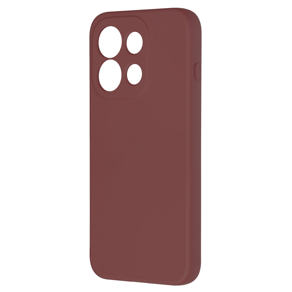 Etui na Oppo Reno16 Pro, Techsuit, SoftFlex, Wiśniowy