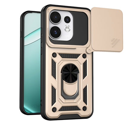 Case for Oppo Reno16 / Reno16 Pro, Techsuit, CamShield, Gold