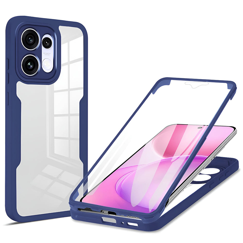 Case for Oppo Reno16 / Reno16 Pro, Techsuit, ColorVerse 360, Blue