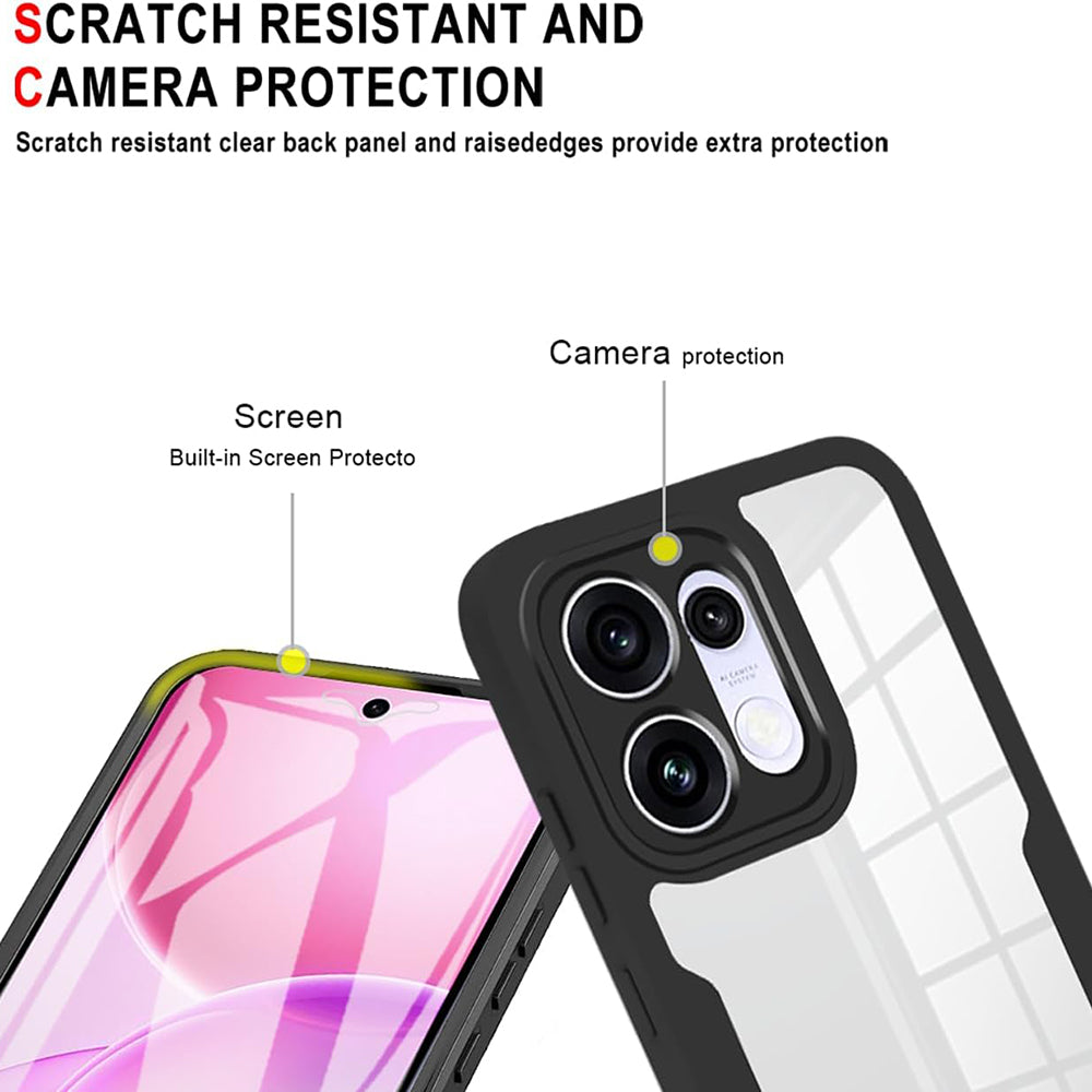 Etui na Oppo Reno16 / Reno16 Pro, Techsuit, ColorVerse 360, Fioletowy