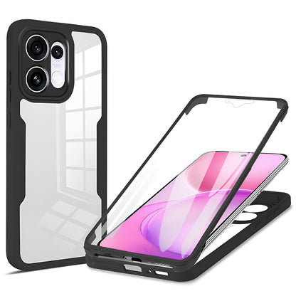 Etui na Oppo Reno16 / Reno16 Pro, Techsuit, ColorVerse 360, Czarny