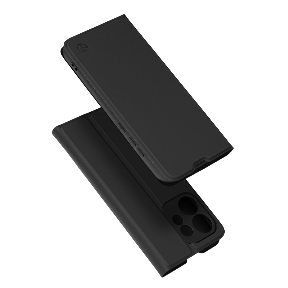 Etui na Oppo Reno16, Techsuit, Magskin Book, czarne