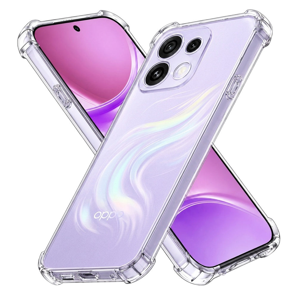 Etui na Oppo Reno16, Techsuit, Shockproof Clear, Przezroczyste