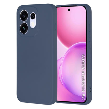 Etui na Oppo Reno16, Techsuit, SoftFlex, Granatowy