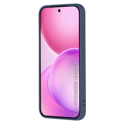 Etui na Oppo Reno16, Techsuit, SoftFlex, Granatowy
