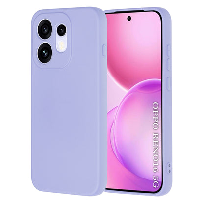 Etui na Oppo Reno16, Techsuit, SoftFlex, Jasnofioletowy