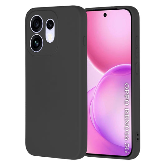 Etui na Oppo Reno16, Techsuit, SoftFlex, czarne
