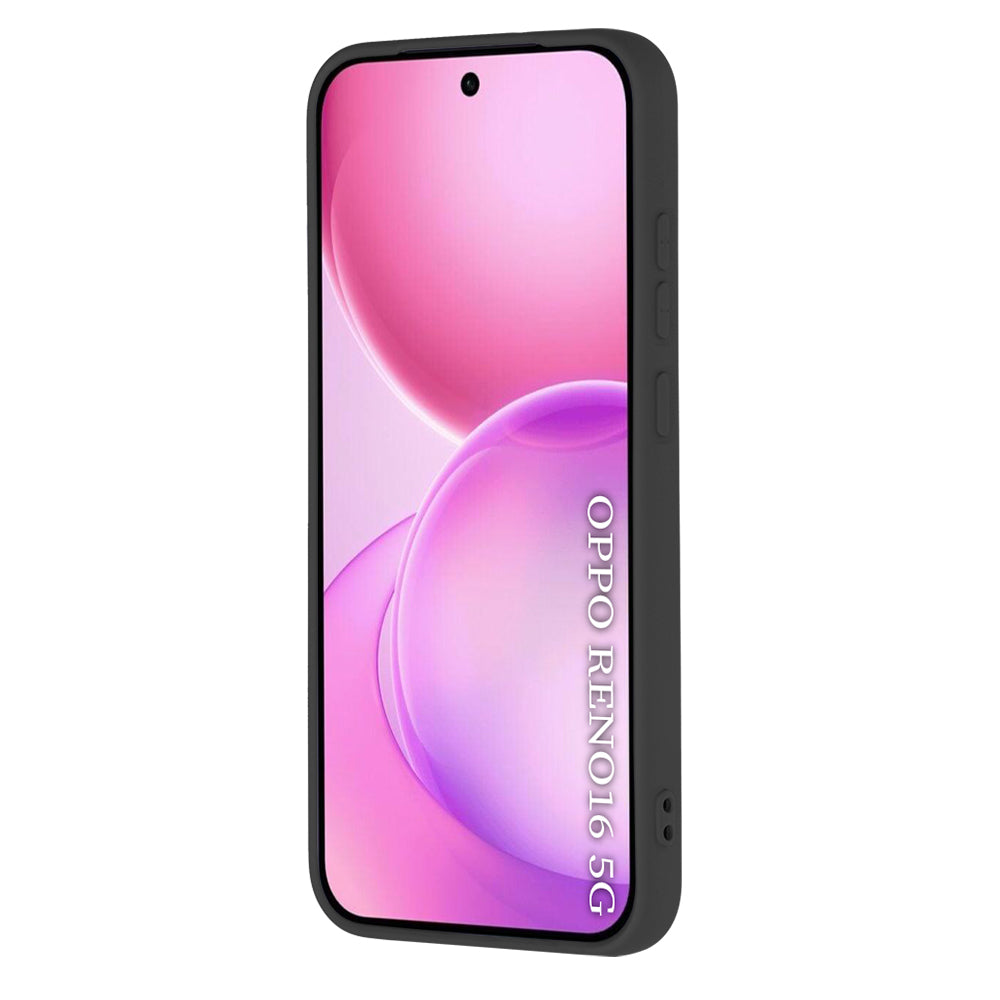 Etui na Oppo Reno16, Techsuit, SoftFlex, czarne