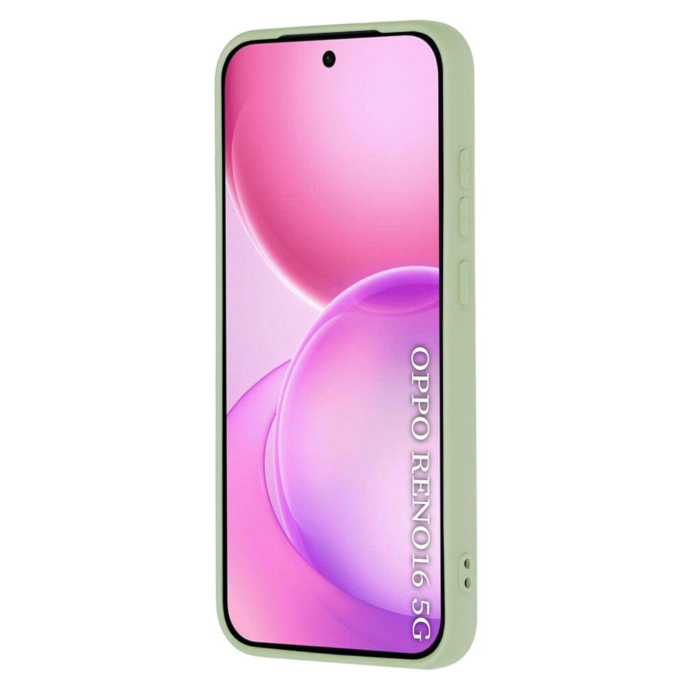 Etui na Oppo Reno16, Techsuit, SoftFlex, Jasnozielony