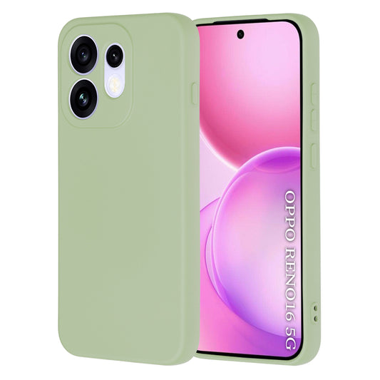 Etui na Oppo Reno16, Techsuit, SoftFlex, Jasnozielony