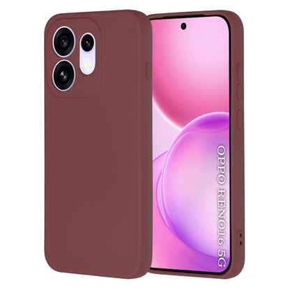 Etui na Oppo Reno16, Techsuit, SoftFlex, Wiśniowy