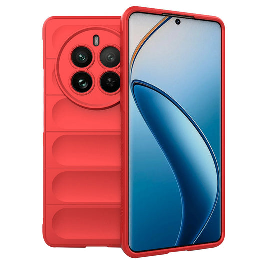 Etui na Realme 12 Pro / 12 Pro+, Techsuit, Magic Shield, Czerwony