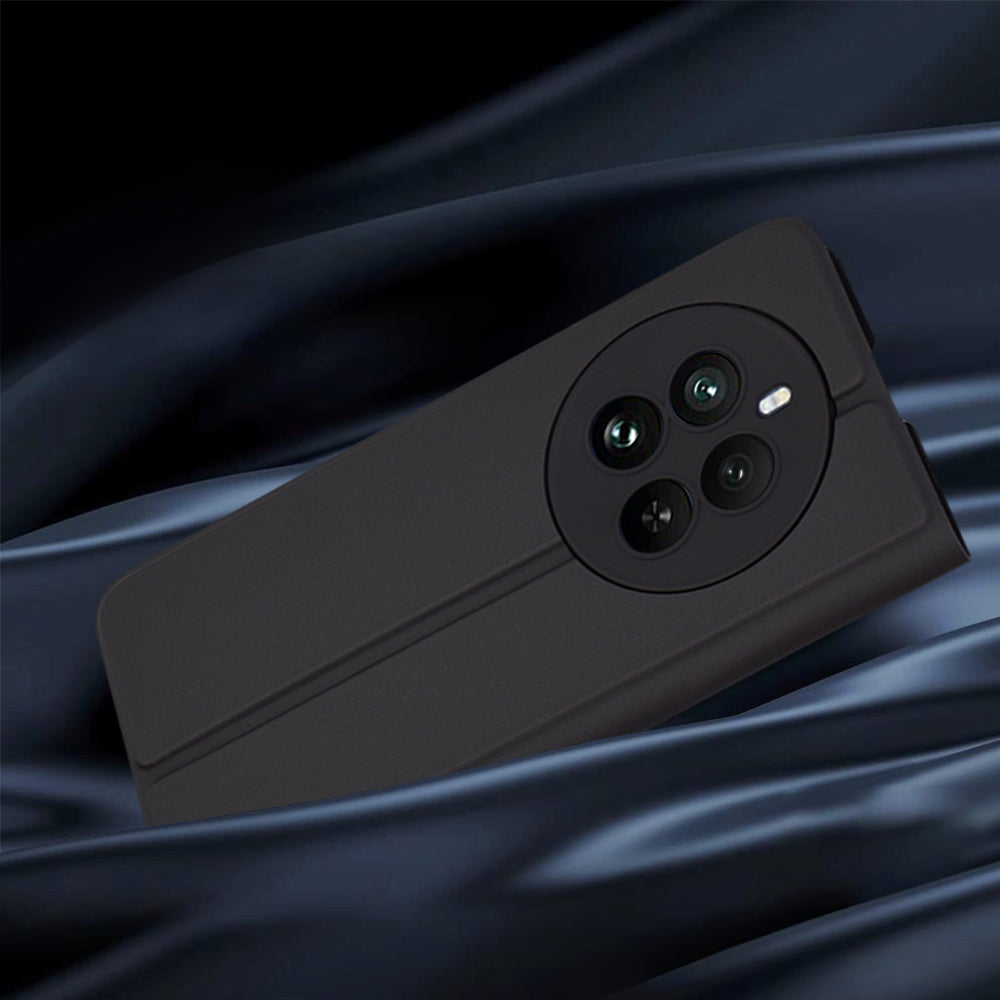 Etui na Realme 12 Pro / 12 Pro+, Techsuit, Magskin Book, czarne