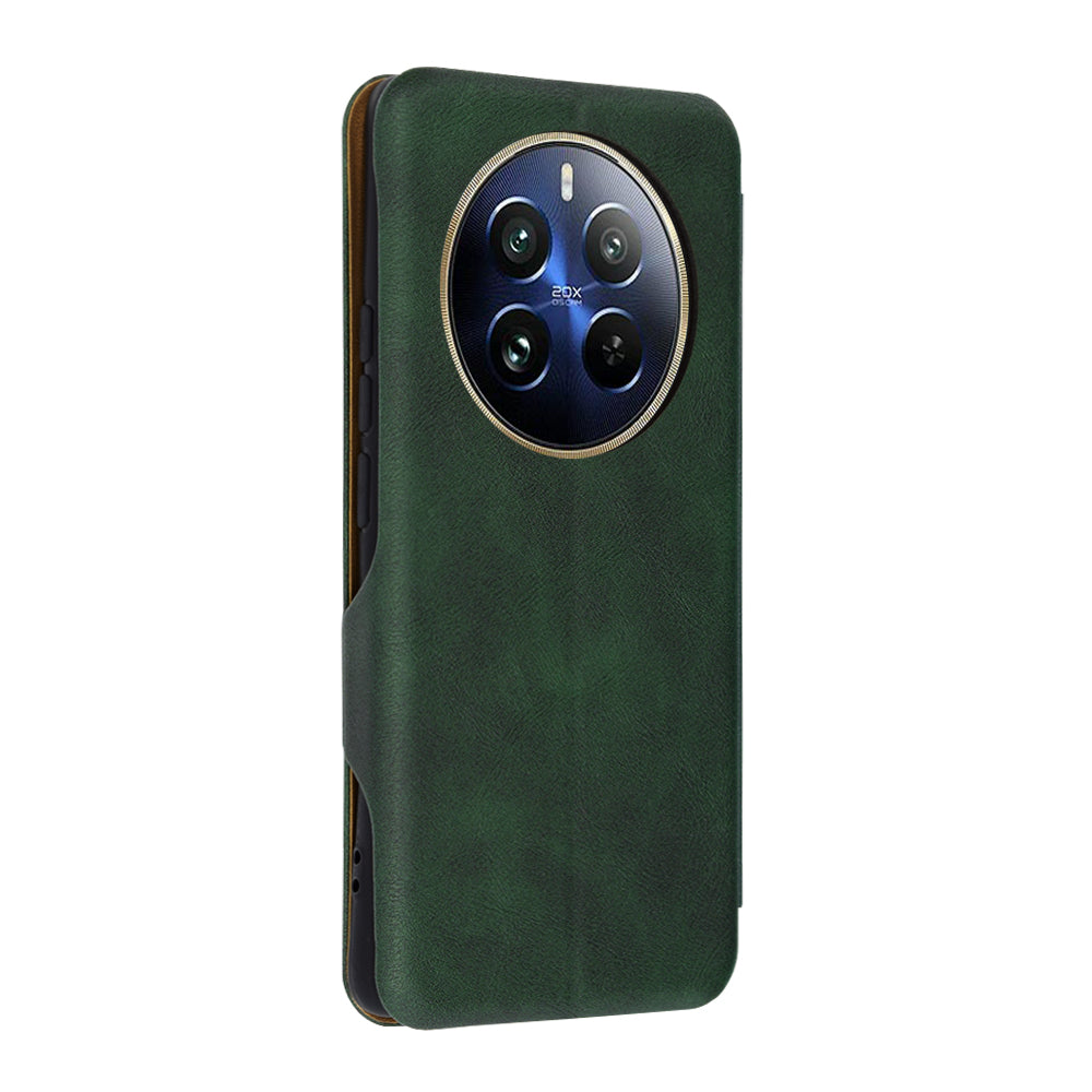 Case for Realme 12 Pro / 12 Pro+, Techsuit, Safe Wallet Plus, Green