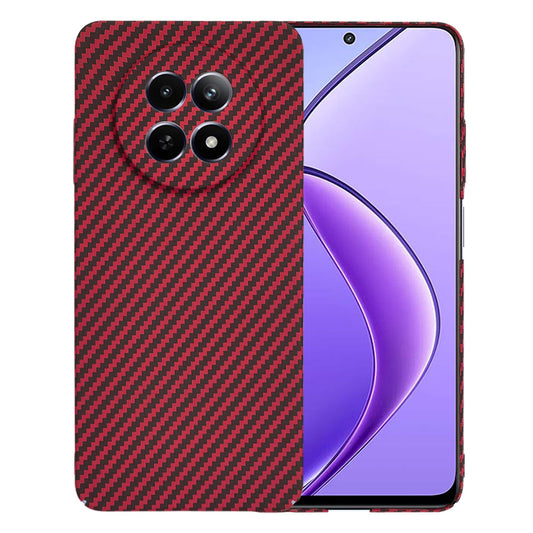 Etui na Realme 12x / 12, Techsuit, Carbonite FiberShell, Czerwony