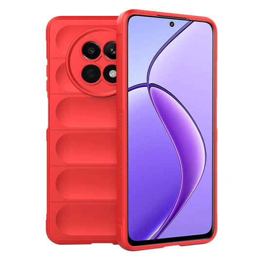 Etui na Realme 12x / 12, Techsuit, Magic Shield, Czerwony