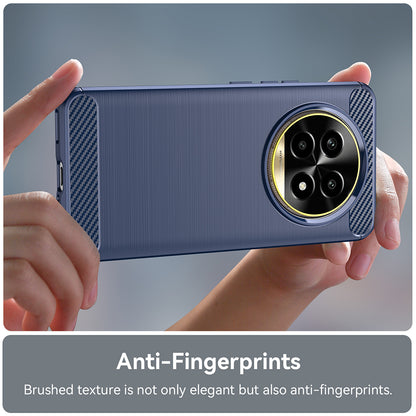 Etui na Realme 13 Pro / 13 Pro+, Techsuit, Carbon, Niebieskie