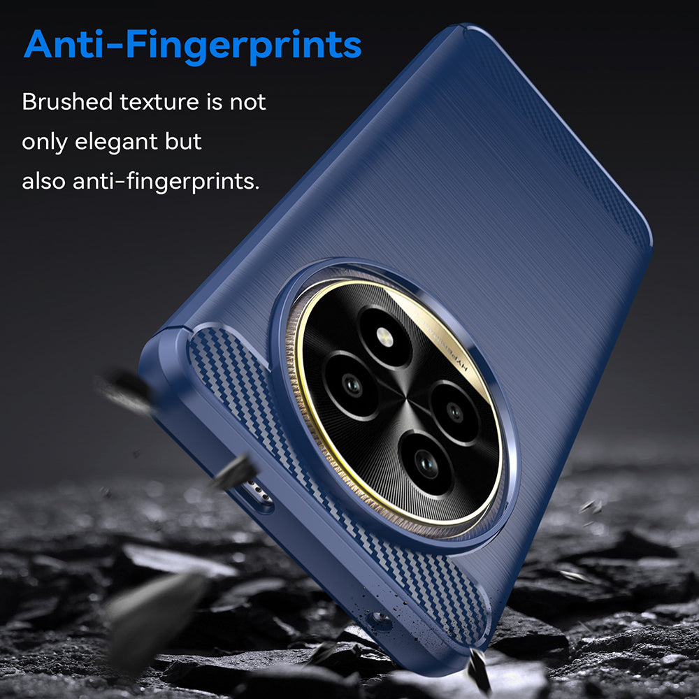 Etui na Realme 13 Pro / 13 Pro+, Techsuit, Carbon, Niebieskie