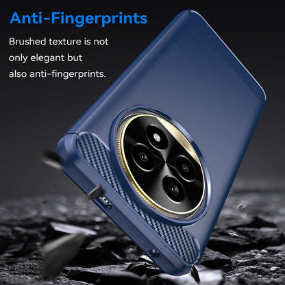 Etui na Realme 13 Pro / 13 Pro+, Techsuit, Carbon, Niebieskie