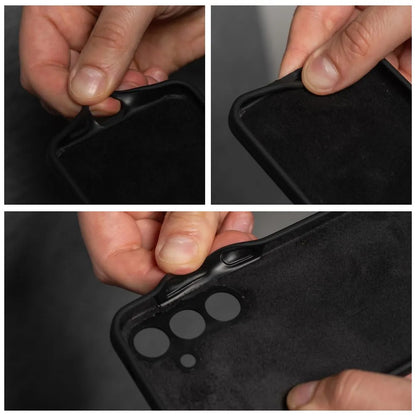 Etui do Realme 14 Pro, OEM, silikonowe, czarne