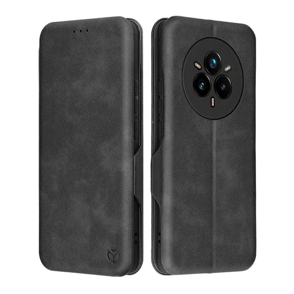 Case for Realme 14 Pro+, Techsuit, Safe Wallet Plus, Black