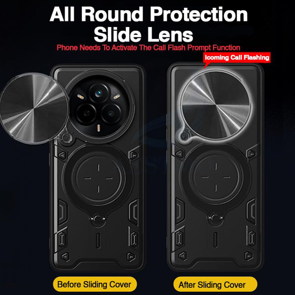 Case for Realme 14 Pro, Techsuit, CamGuard Pro, Black