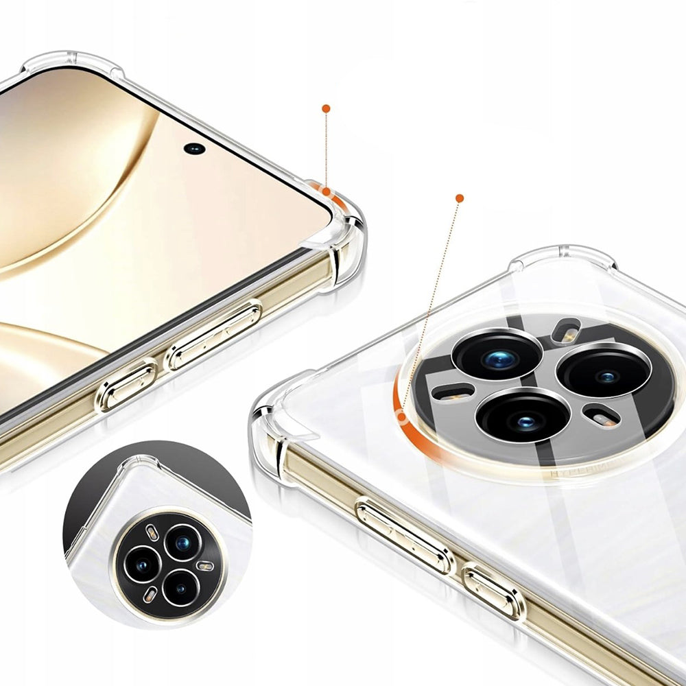 Case for Realme 14 Pro, Techsuit, Shockproof Clear, Transparent