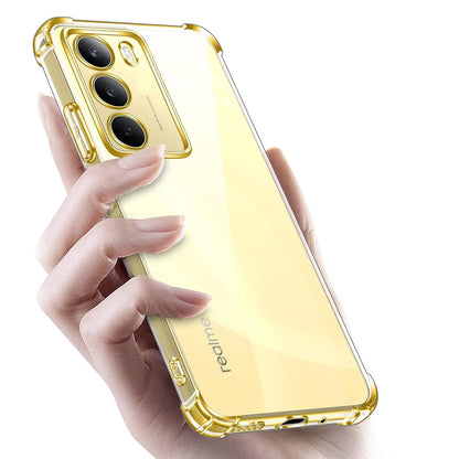 Etui na Realme 14x, Techsuit, odporne na wstrząsy, przezroczyste