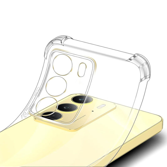 Case for Realme 14x, Techsuit, Shockproof Clear, Transparent