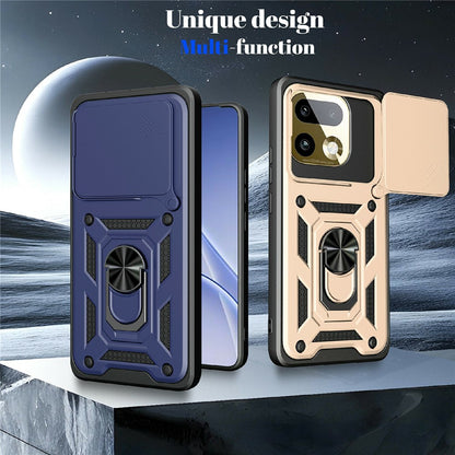 Etui na Realme 16 Pro+, Techsuit, CamShield, Niebieskie