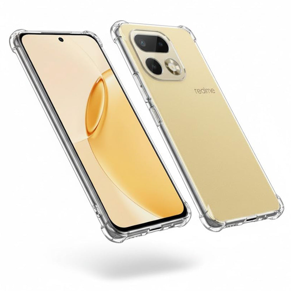 Etui na Realme 16 Pro+, Techsuit, Shockproof Clear, Przezroczyste
