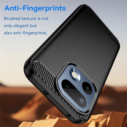 Case for Realme 16 Pro, Techsuit, Carbon, Black