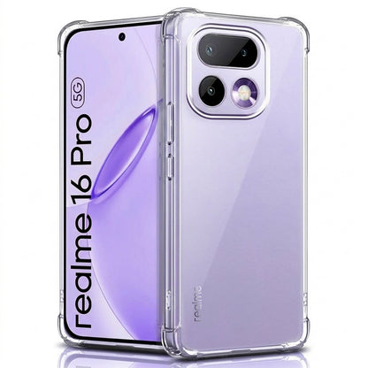 Etui na Realme 16 Pro, Techsuit, Shockproof Clear, Przezroczyste