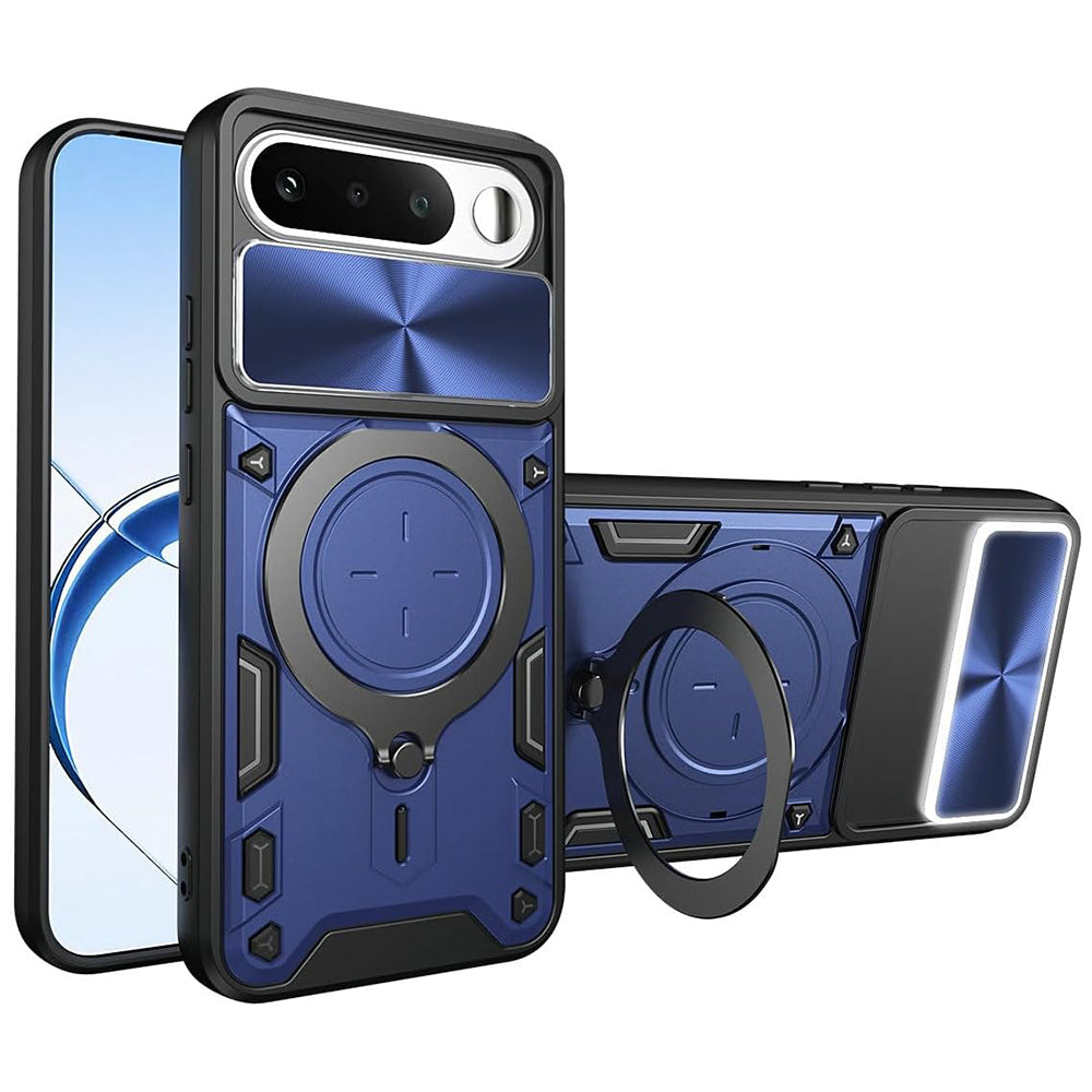 Etui na Realme 16, Techsuit, CamGuard Pro, Niebieskie
