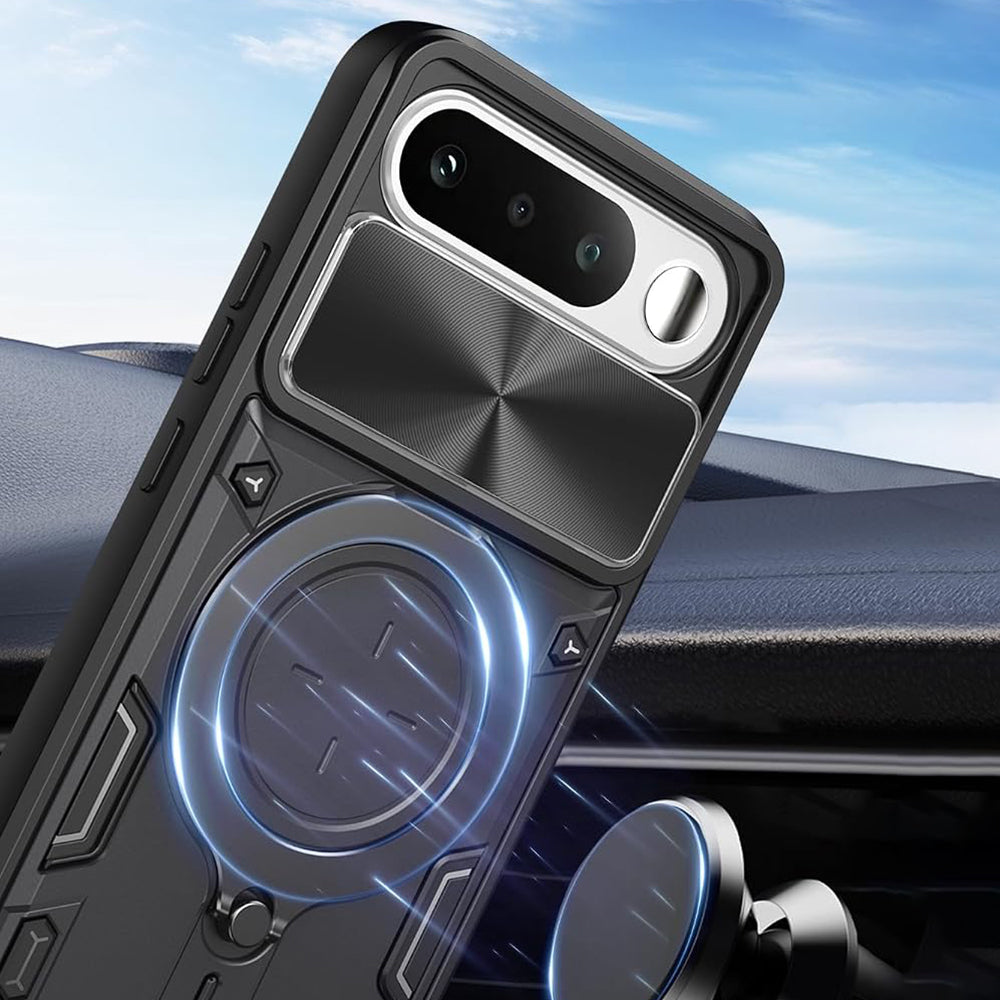 Etui na Realme 16, Techsuit, CamGuard Pro, Niebieskie