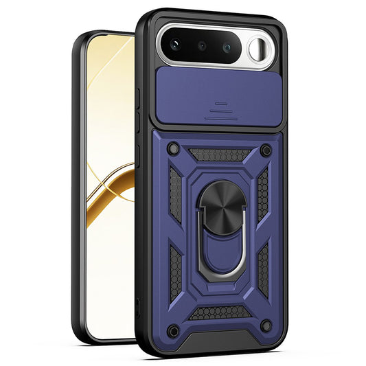 Etui na Realme 16, Techsuit, CamShield, Niebieskie