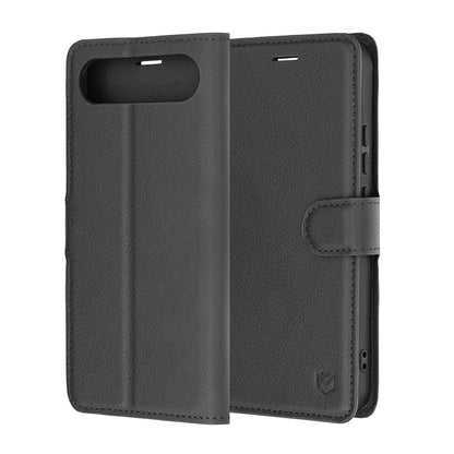 Etui na Realme 16, Techsuit, Leather Folio, czarne
