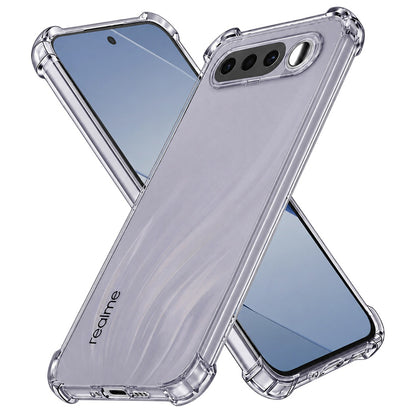 Etui na Realme 16, Techsuit, Przezroczyste odporne na wstrząsy, Dymione