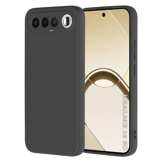 Etui na Realme 16, Techsuit, SoftFlex, czarne