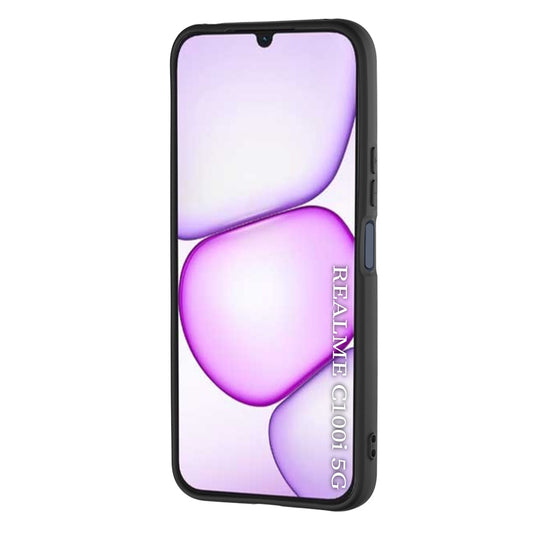 Etui na Realme C100 5G, Techsuit, SoftFlex, czarne
