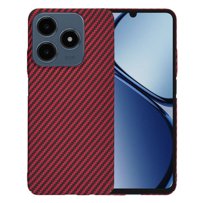 Etui na Realme C63 / C61, Techsuit, Carbonite FiberShell, Czerwony