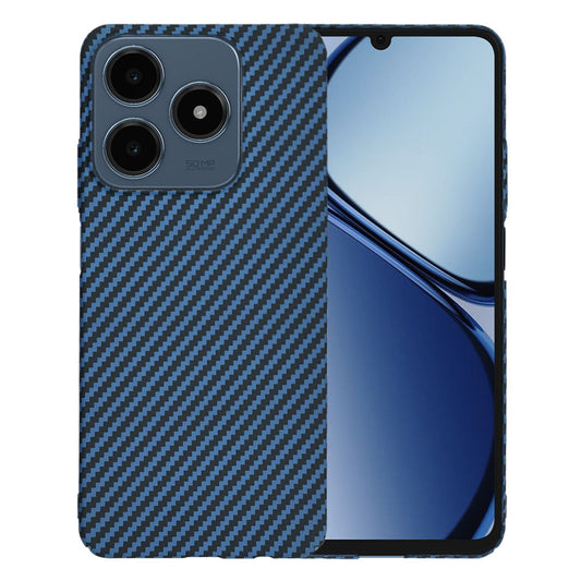 Etui na Realme C63 / C61, Techsuit, Carbonite FiberShell, Turkusowy