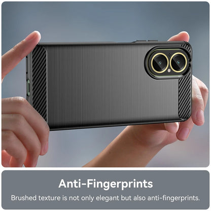 Etui na Realme C67 4G, Techsuit, Carbon, Czarny