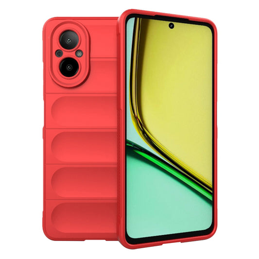 Etui na Realme C67 4G, Techsuit, Magic Shield, Czerwony
