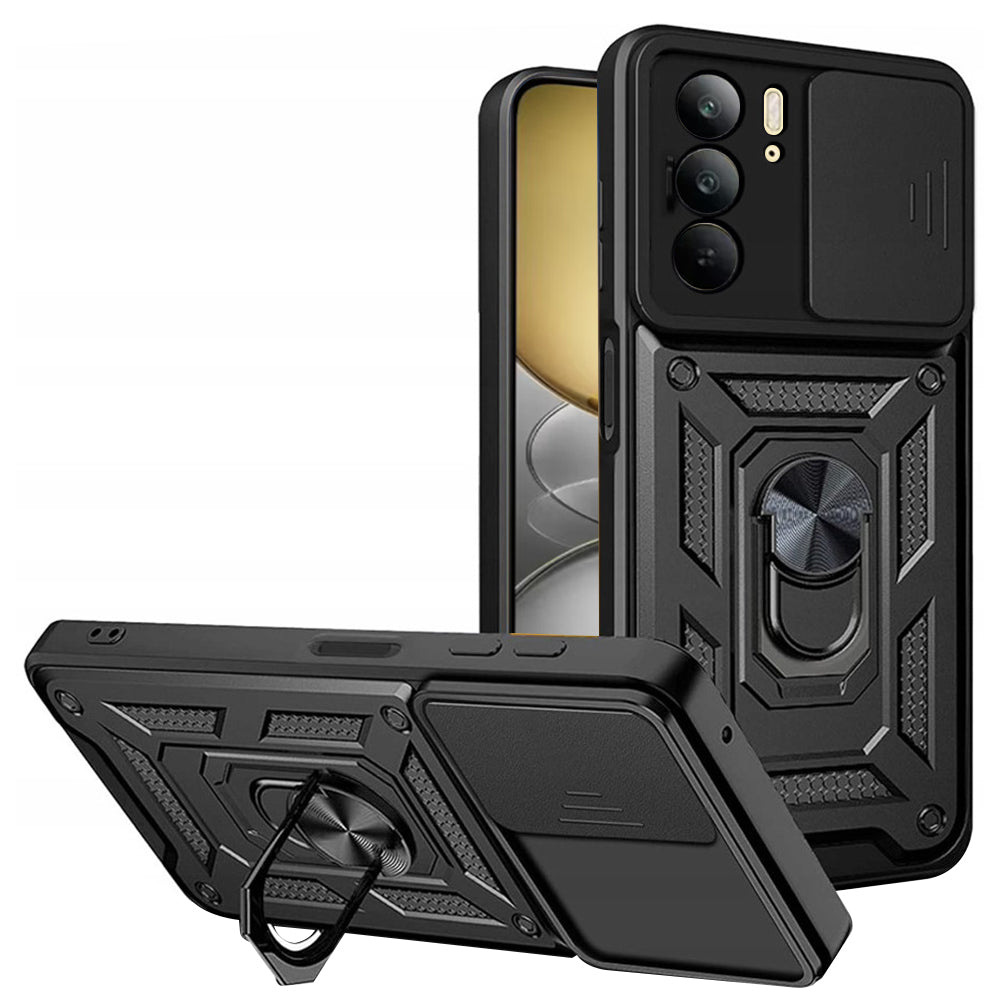 Etui na Realme C75 5G / 14x, Techsuit, CamShield, czarne